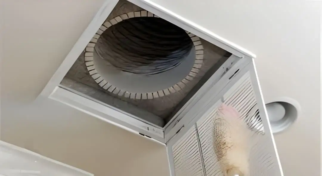 فتح فتحة تكييف مركزي بالسقف بدقة عالية. - كور دريل مصر لقص وتخريم الخرسانة